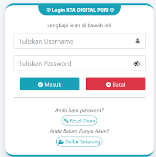 Register PGRI Kota Karawang - Persatuan Guru Republik Indonesia Cabang Kota Karawang